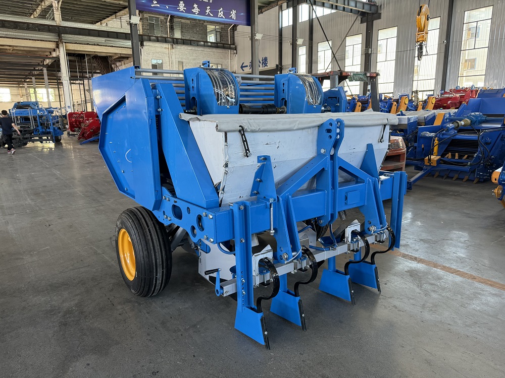 Rear view — soil-cover discs deployed