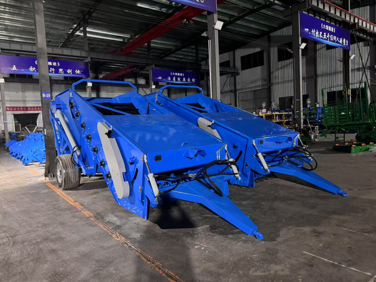 Production line — twin 12JS units