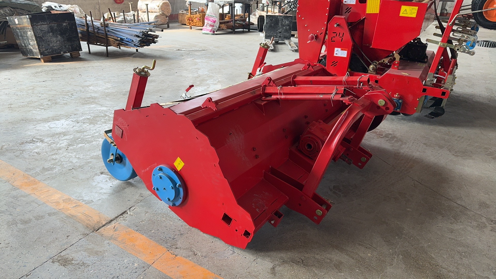 150 Single-Shaft Flail Haulm Topper