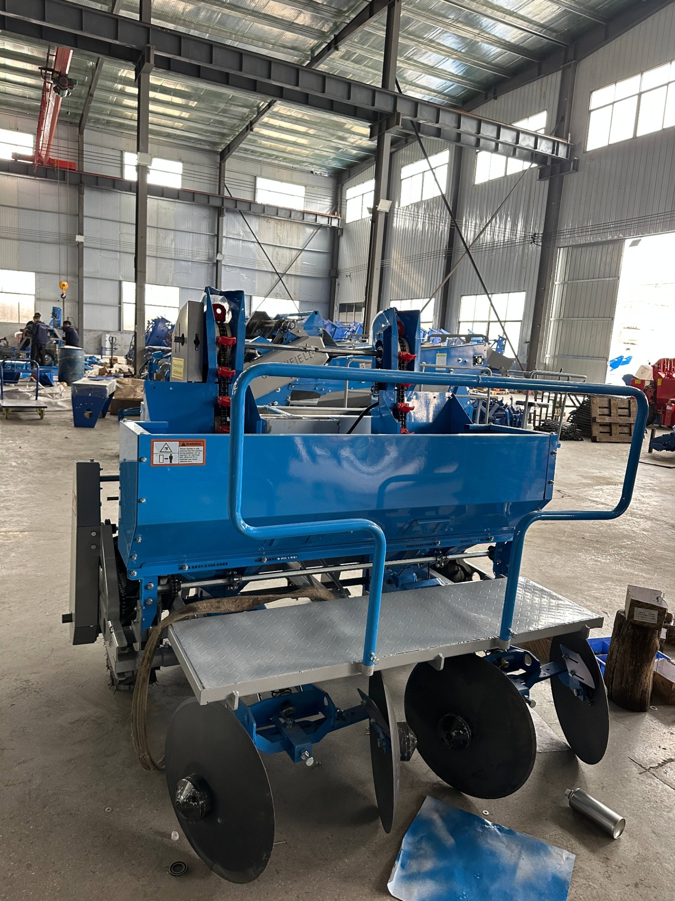 Rear disc hillers & platform