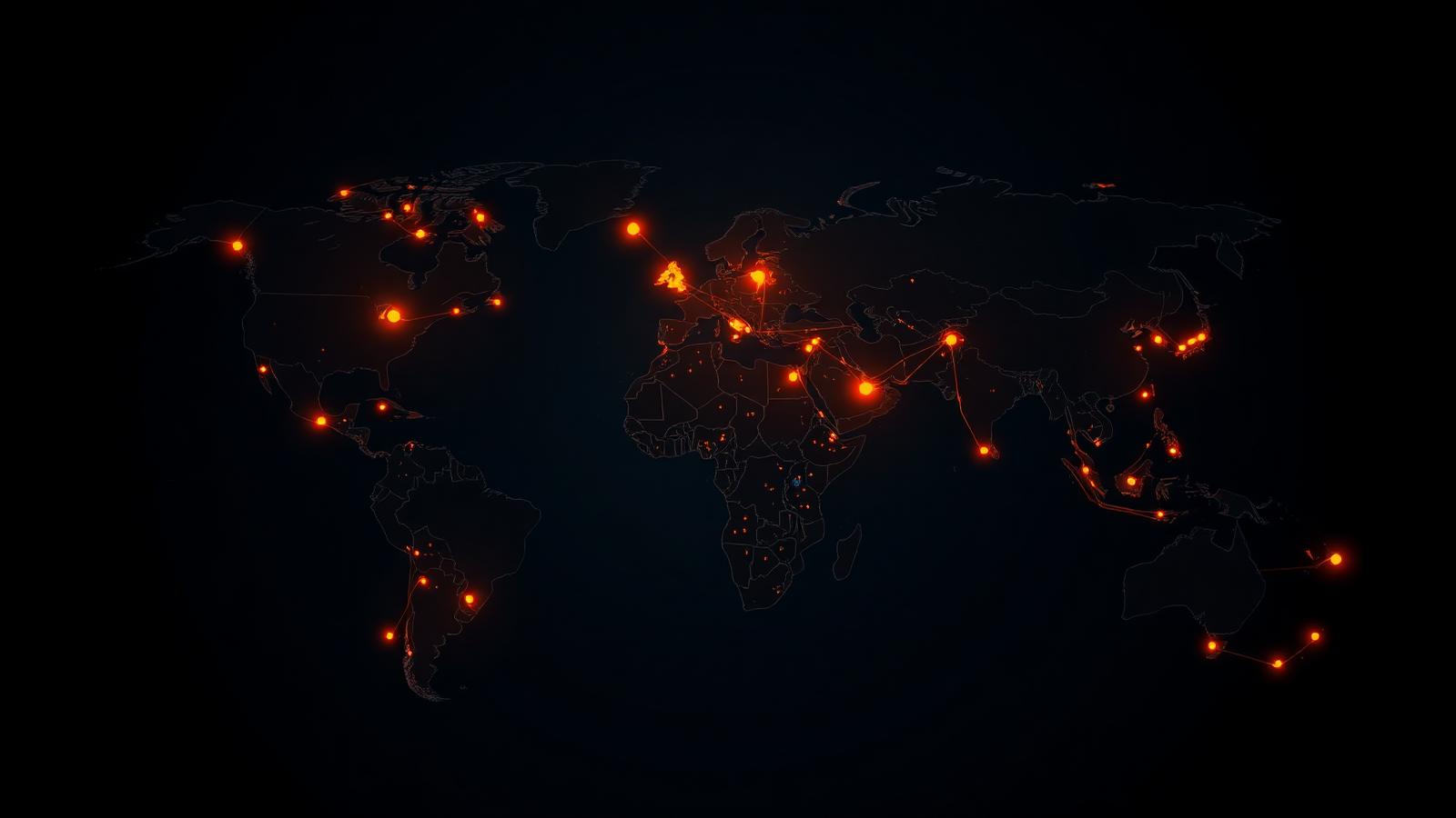 HONGYOU export network map